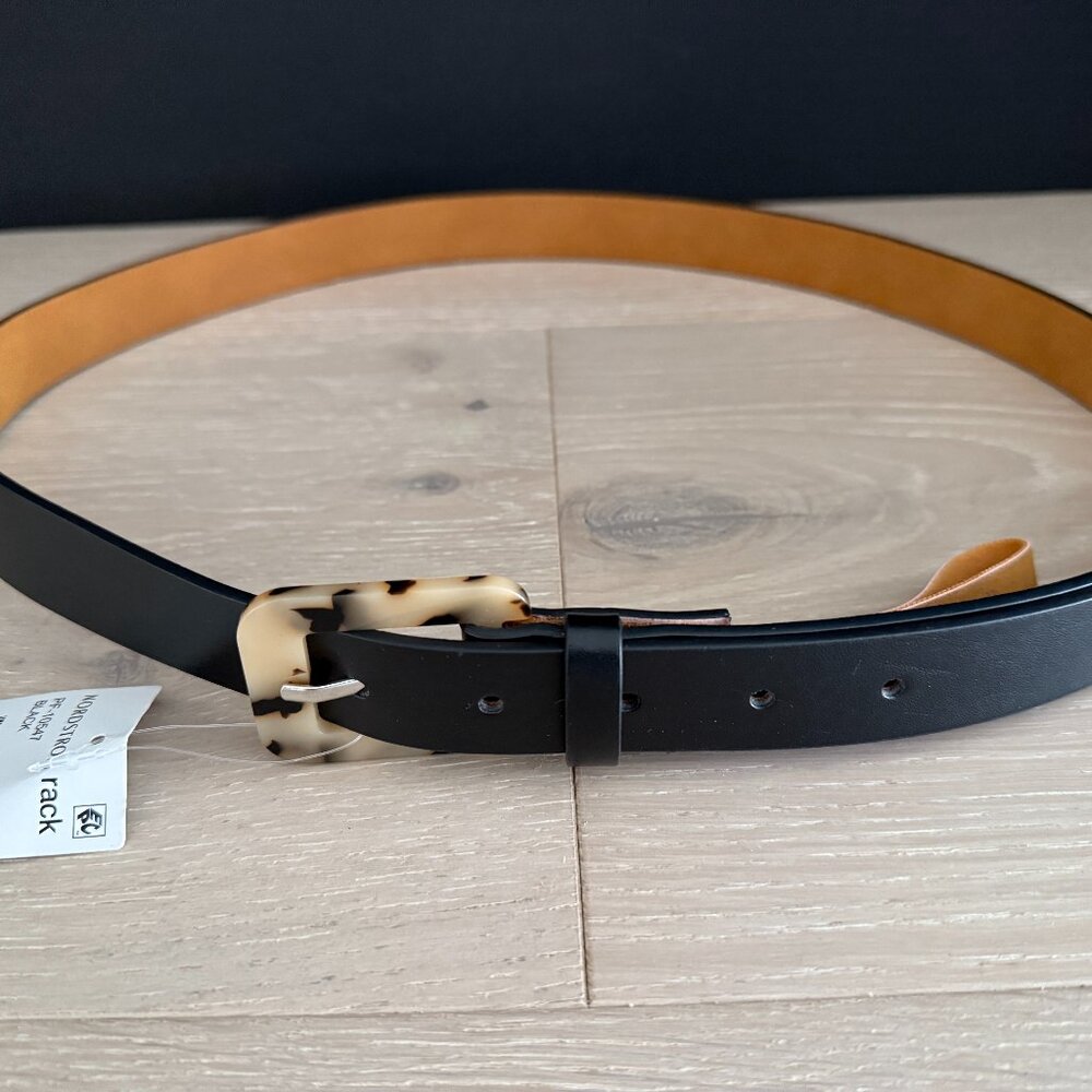 NWT - LP Blue Square Tortoiseshell and Black Belt Black XL